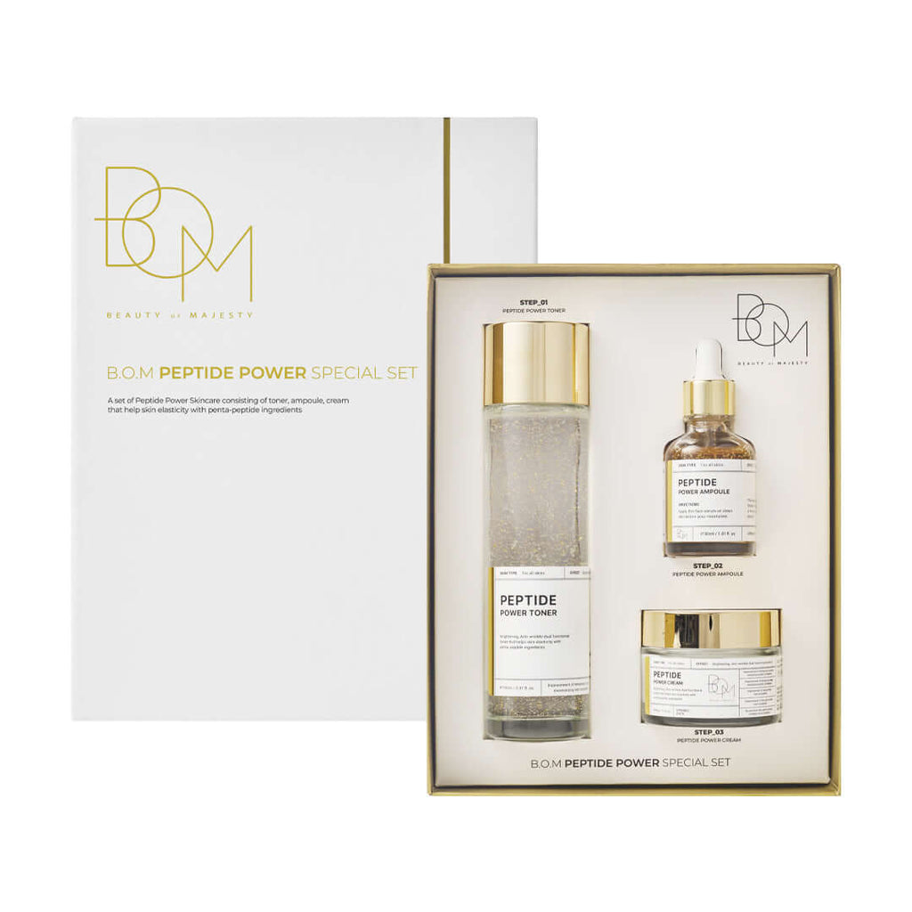 BOM Peptide power Special Set 3 produktų rinkinys Bonnie