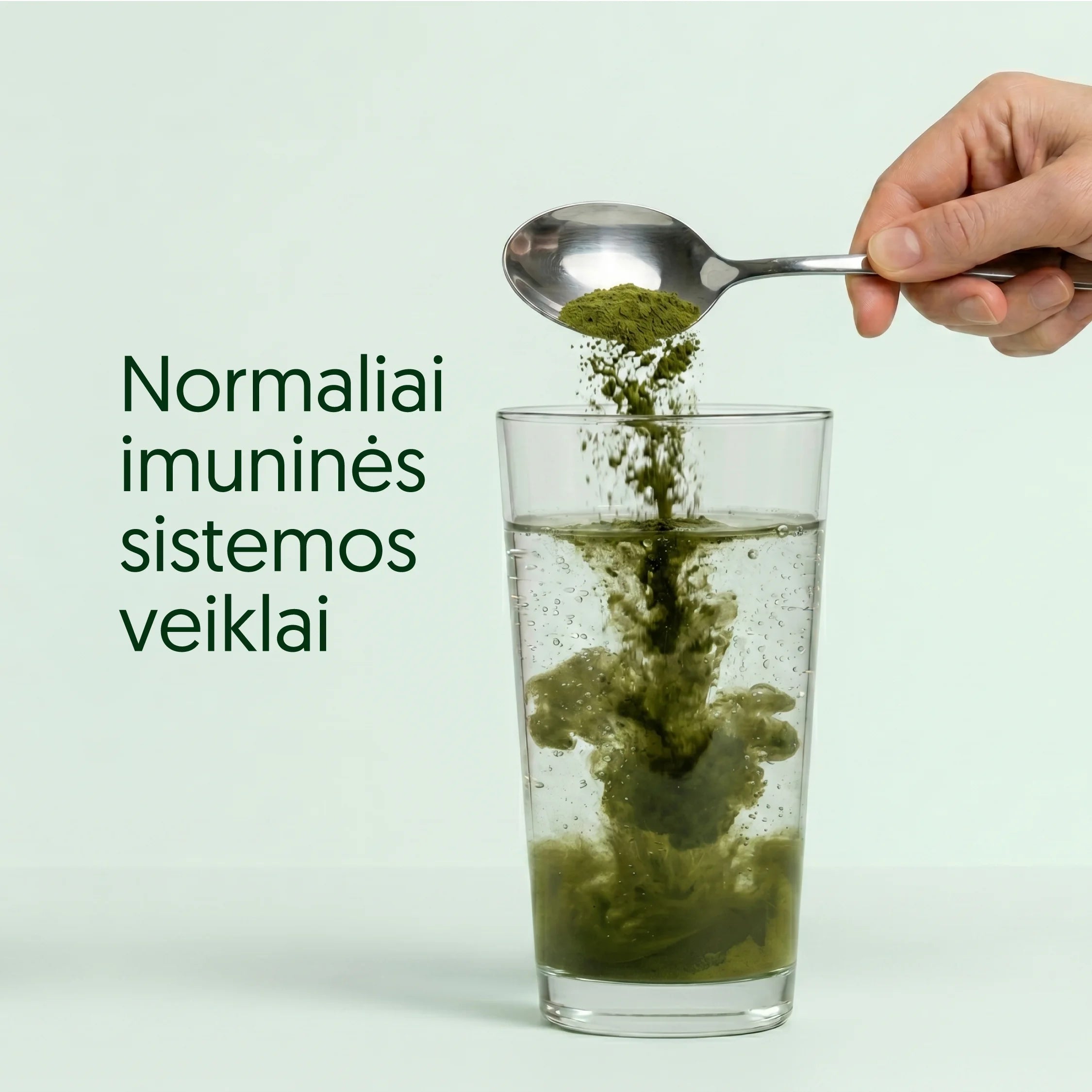 EVERJUNO Green Powder Detox - Ekologiškas žaliasis mišinys