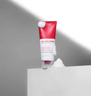 BOM Ac Red Free Cleansing Foam - valomosios veido putos