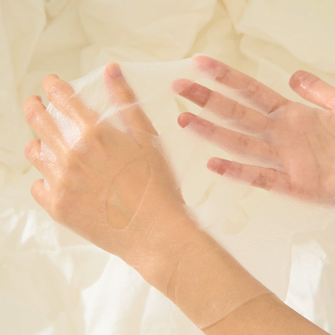 BOM Honey & Milk Cicadula Mask - raminanti odą lakštinė veido kaukė, 1 vnt.