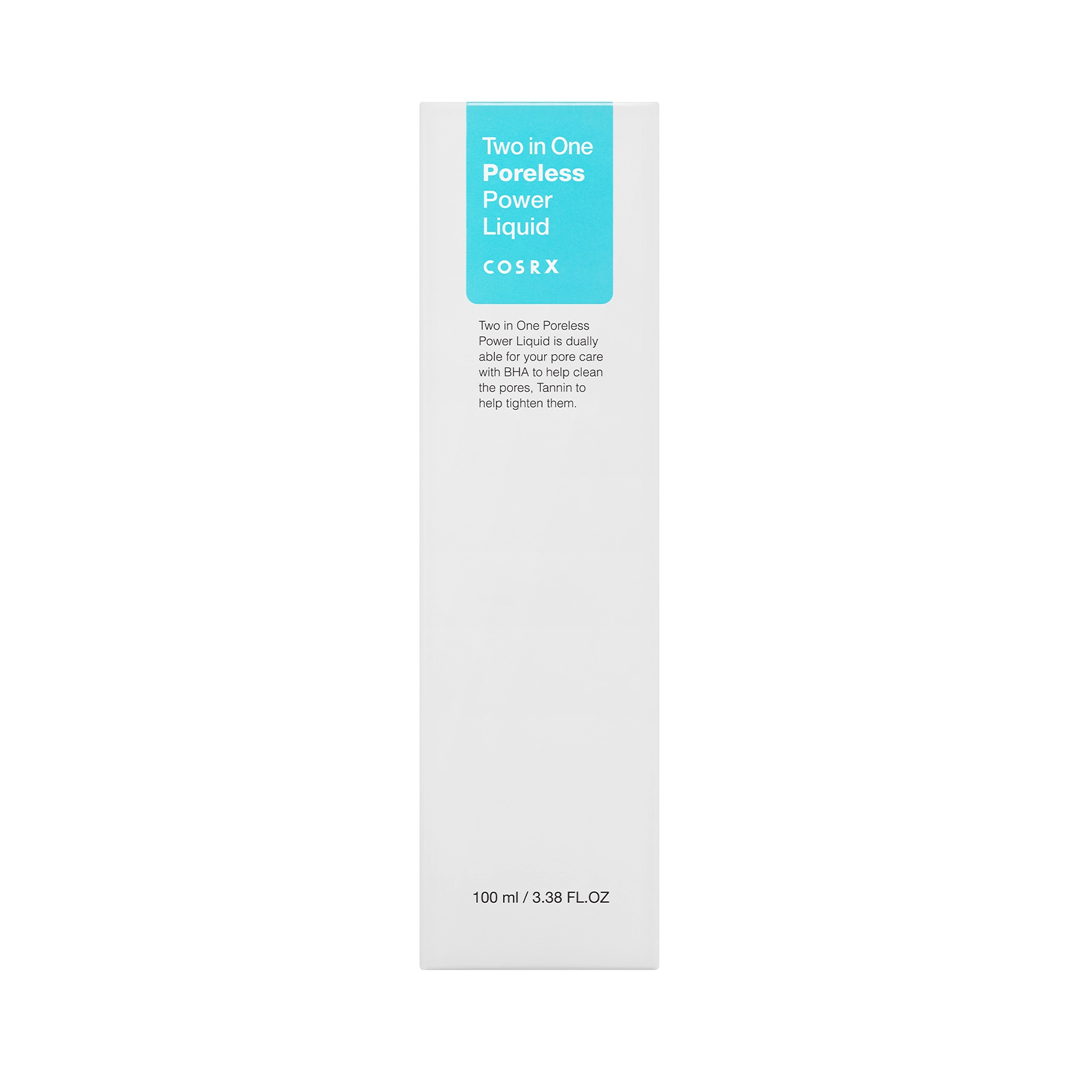 COSRX Two In One Poreless Power Liquid - Eksfolijuojantis Toneris/Esencija