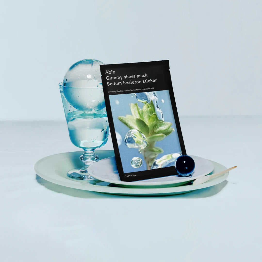 ABIB Gummy Sheet Mask Hyaluron Sticker - veido kaukė