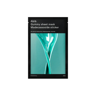 ABIB Gummy Sheet Mask Madecassoside Sticker - veido kaukė
