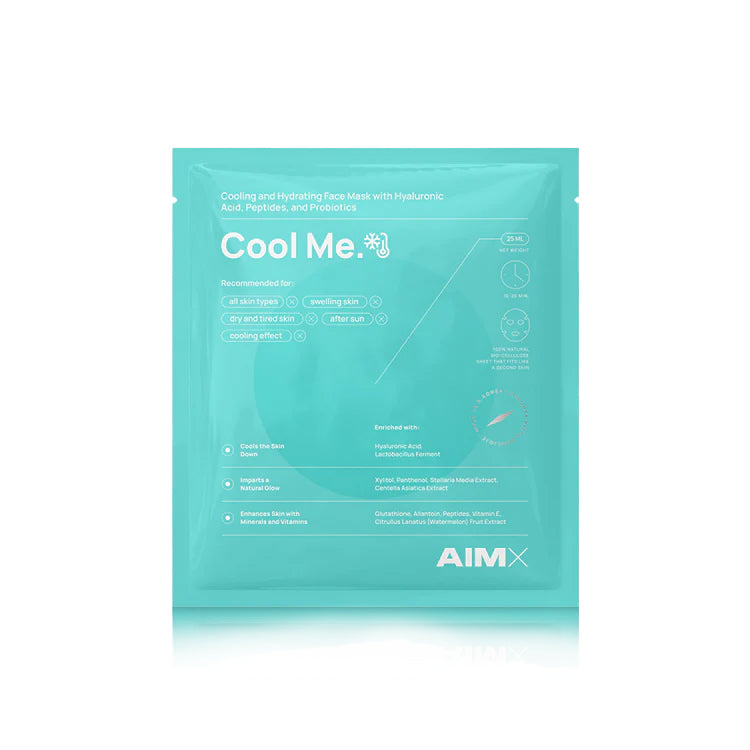 AIMX Cool Me - atkurianti ir drėkinanti veido kaukė