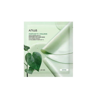 ANUA Heartleaf 70 Soothing Collagen Mask - veido kaukė