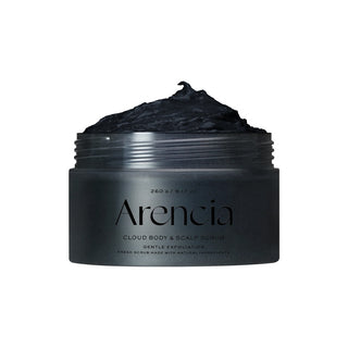 ARENCIA Fresh Cloud Body & Scalp Scrub, Black Tea & Yuzu - galvos odos ir kūno šveitiklis