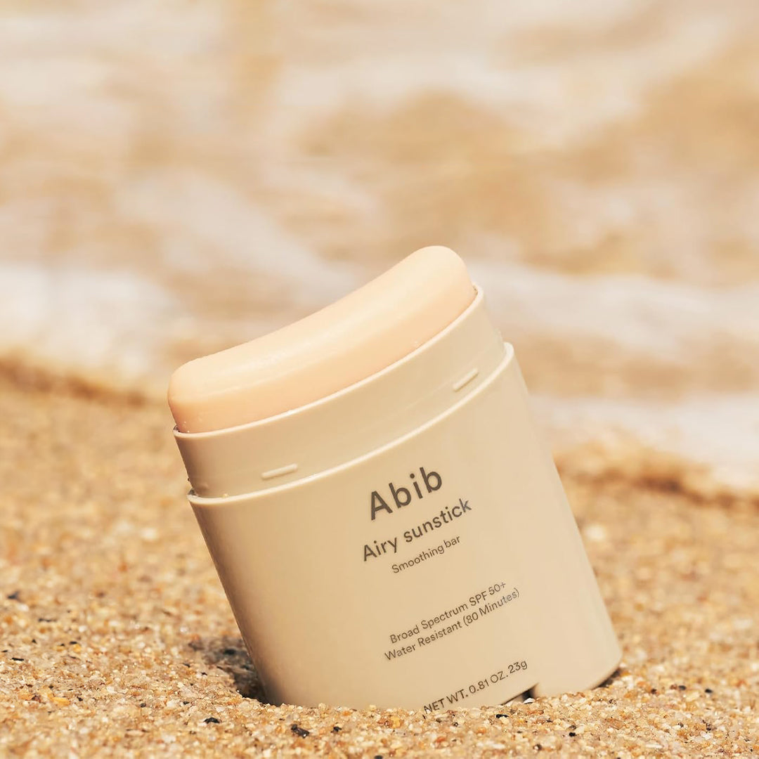 ABIB Airy Sunstick Smoothing Bar SPF50+ PA++++ - apsauginis pieštukas nuo saulės