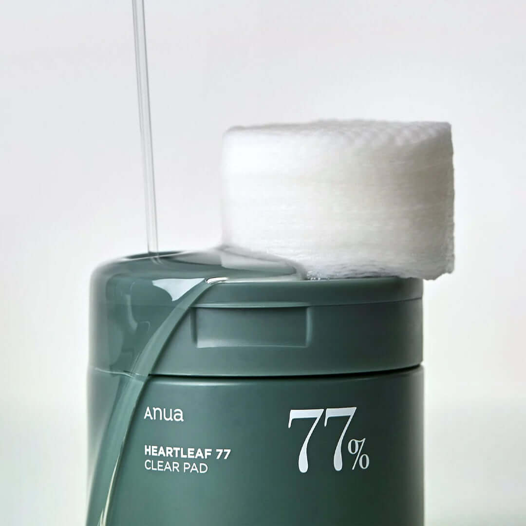 ANUA Heartleaf 77% Toner Pad - raminamieji veido padeliai