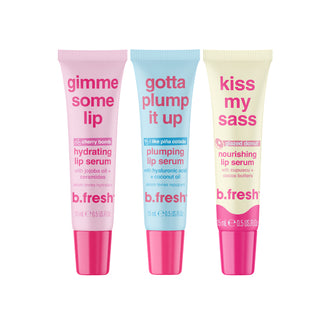 B.FRESH Perfect Pout Lip Serum Trio - lūpų serumų rinkinys