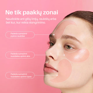 BIODANCE Collagen Peptide Eye Patches - paakių padeliai