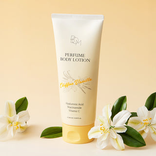 BOM Chiffon Vanilla Perfume - kūno losjonas