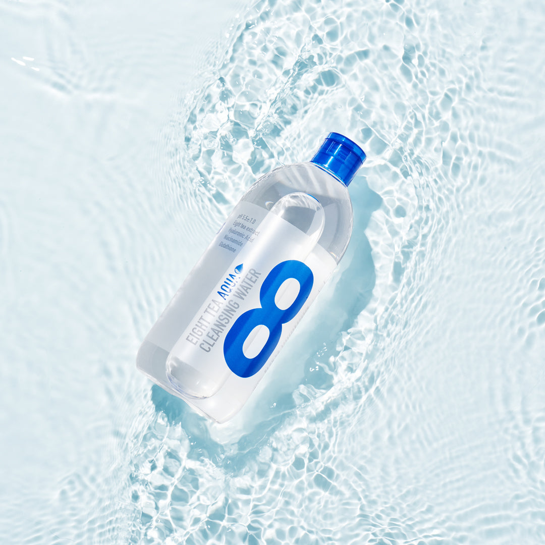 BOM Eight Tea Aqua Cleansing Water - micelinis valomasis vanduo