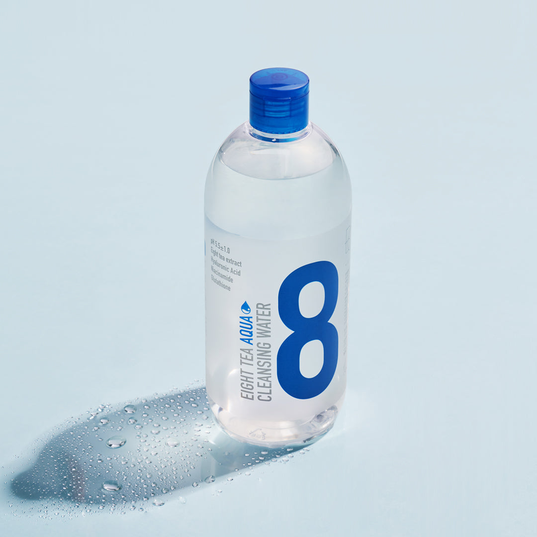 BOM Eight Tea Aqua Cleansing Water - micelinis valomasis vanduo