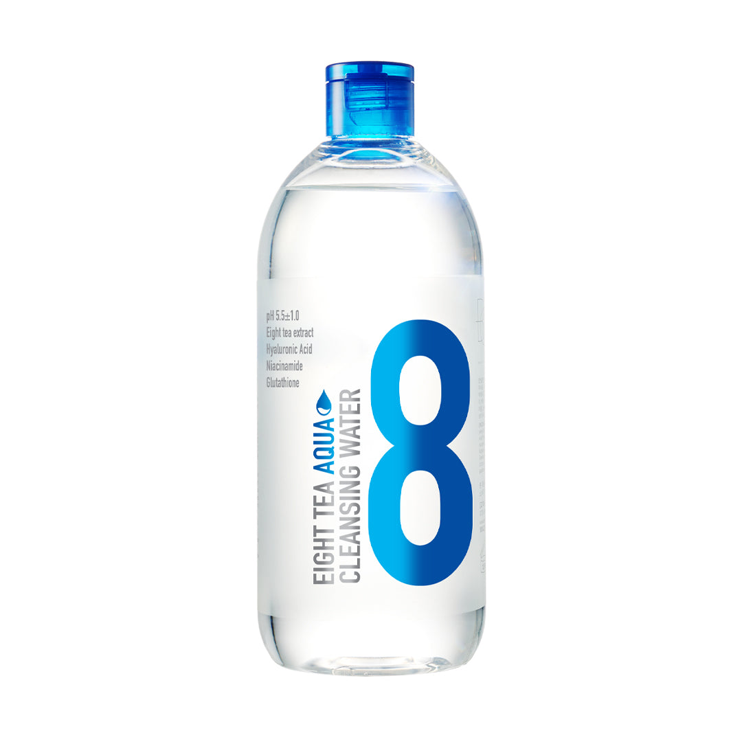 BOM Eight Tea Aqua Cleansing Water - micelinis valomasis vanduo