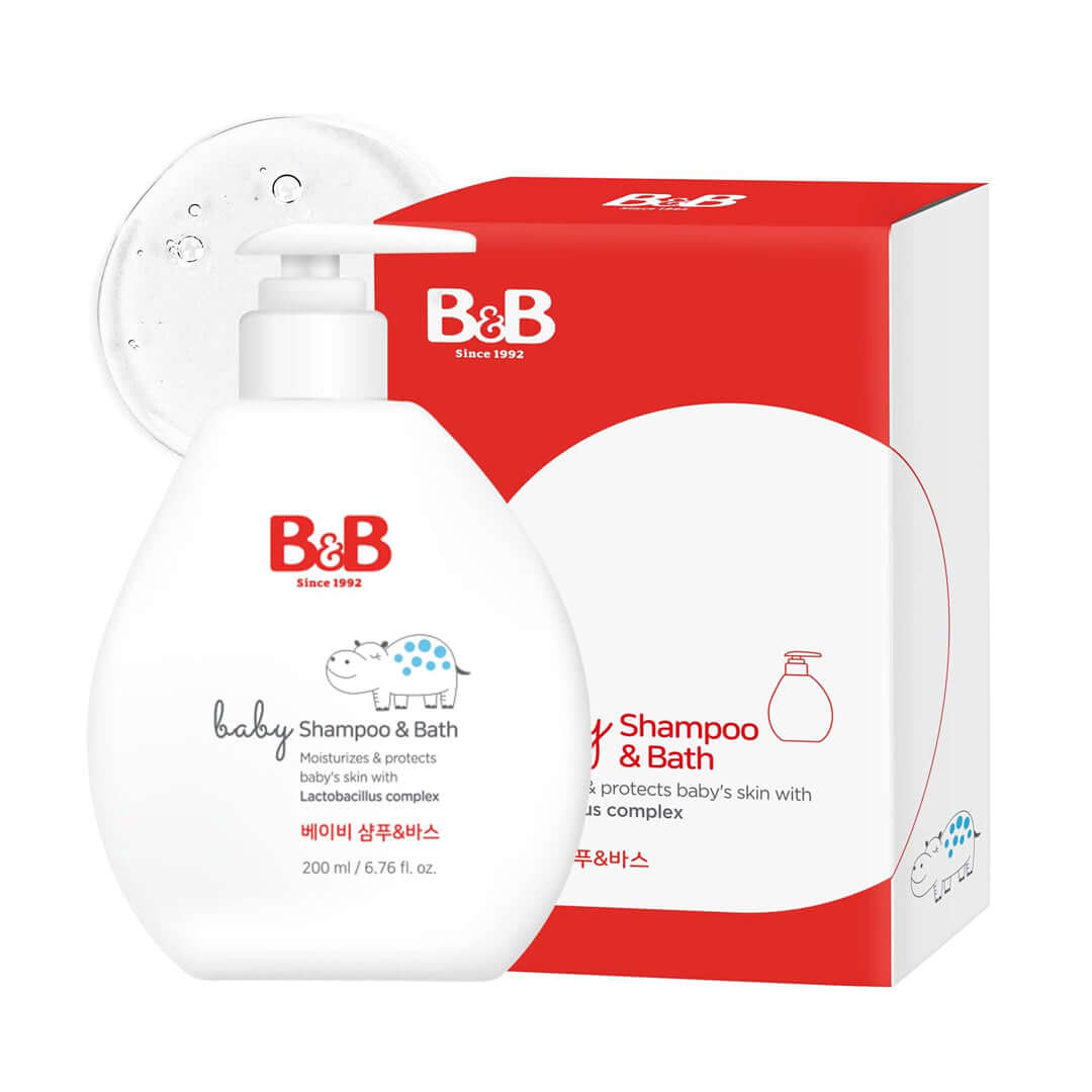 🎁 B&B Baby Shampoo & Bath - šampūnas ir prausiklis kūdikiams (100% off)