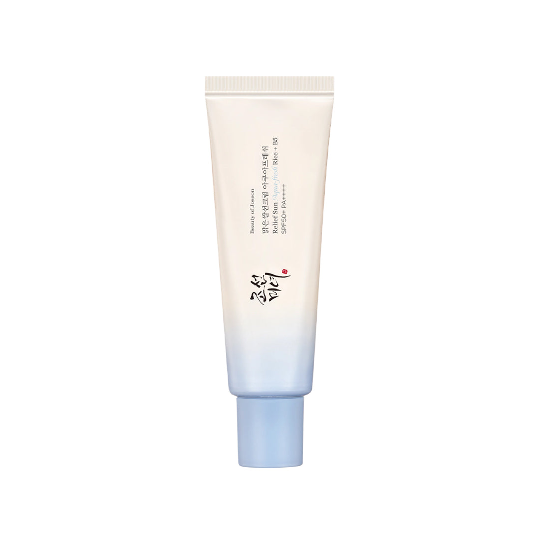 BEAUTY OF JOSEON Relief Sun Aqua Fresh Rice + B5 SPF50+ PA++++ - lengvas apsauginis kremas nuo saulės