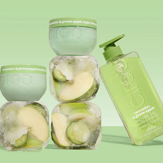 CIROA Cucumber & Apple - kūno šveitiklis 350g