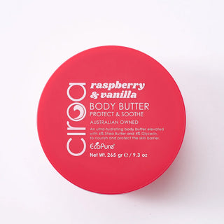 CIROA Raspberry & Vanilla - kūno sviestas 265g
