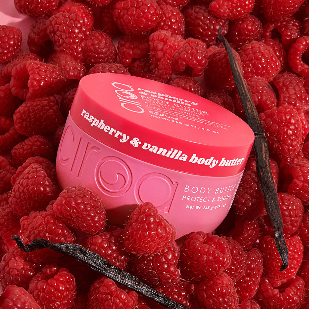 CIROA Raspberry & Vanilla - kūno sviestas 265g
