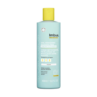 Imbue Sulfate-free cream cleanser for spiral curls