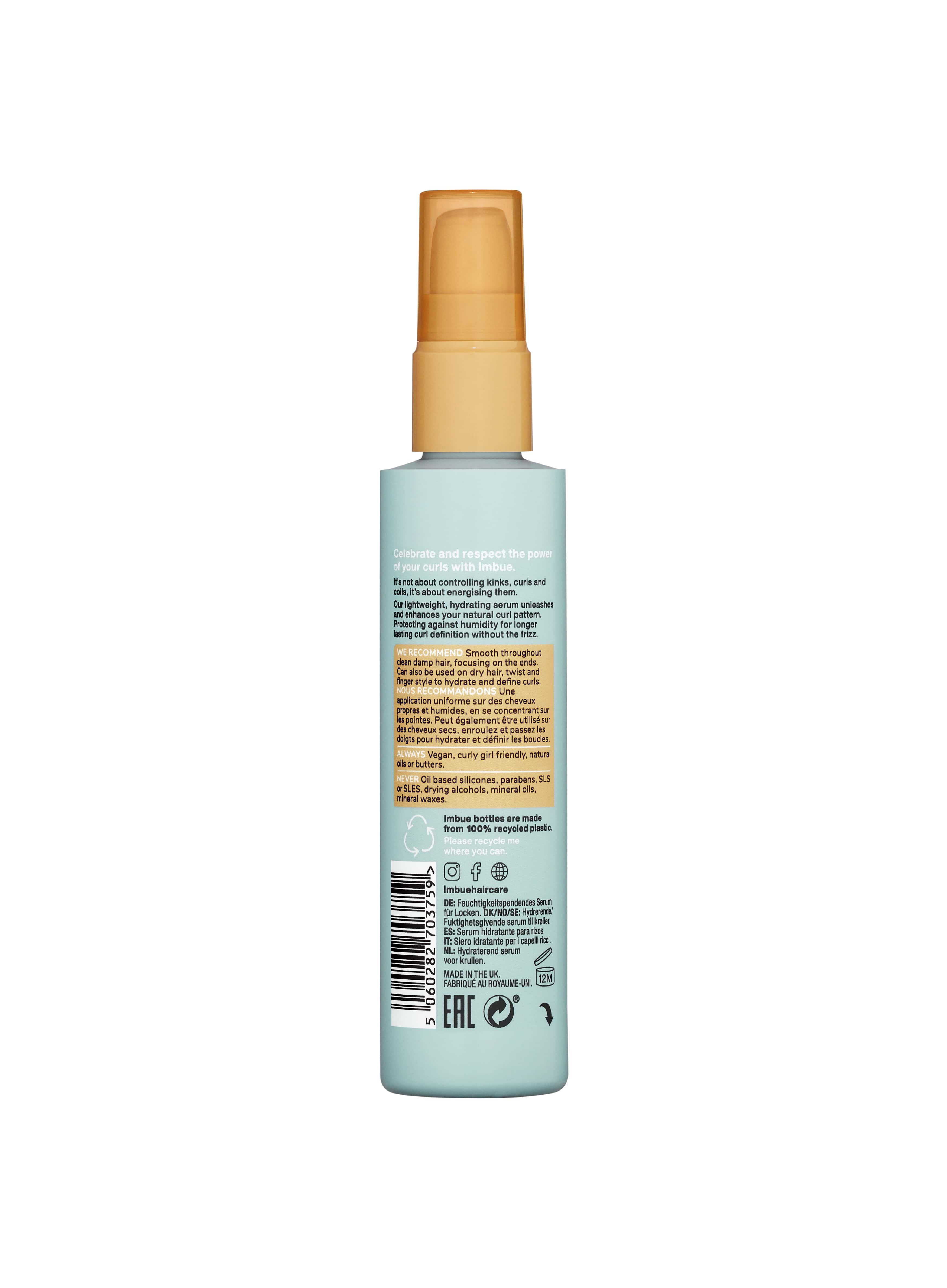 IMBUE Curl Energizing Hydration Serum - drėkinantis serumas