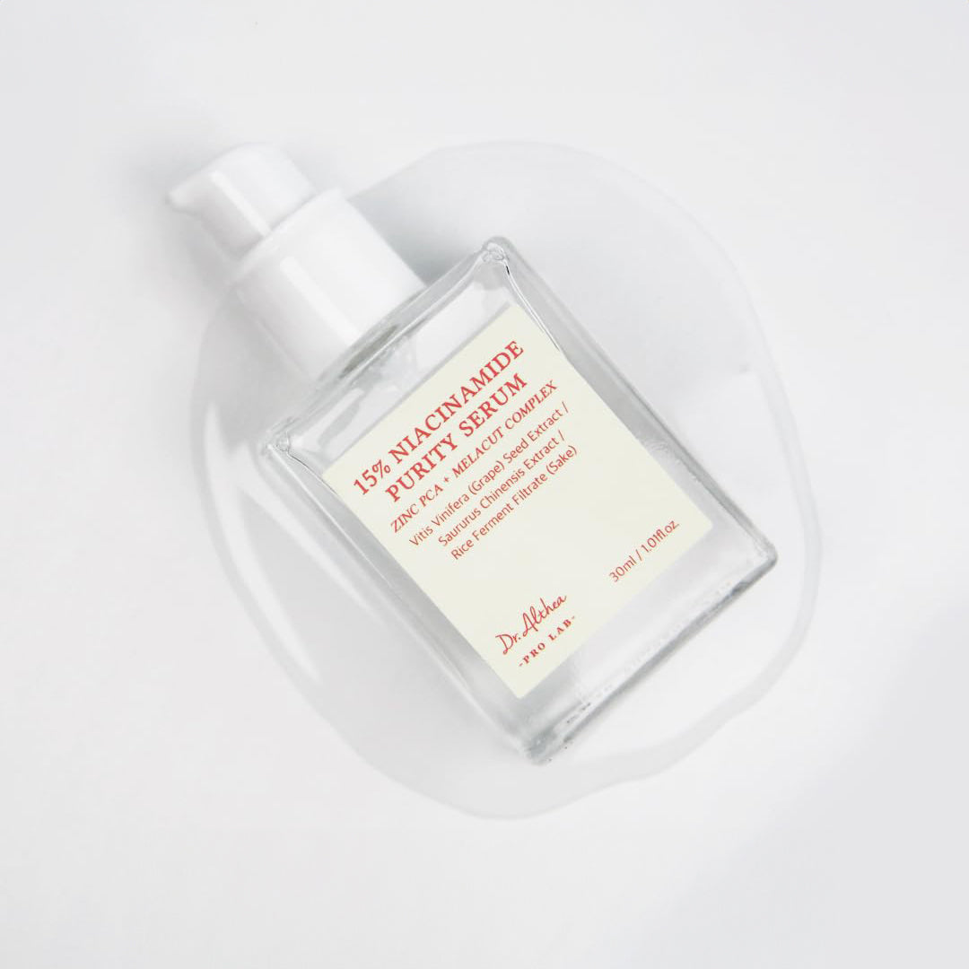 DR.ALTHEA 15% Niacinamide Purity Serum – šviesinamasis serumas