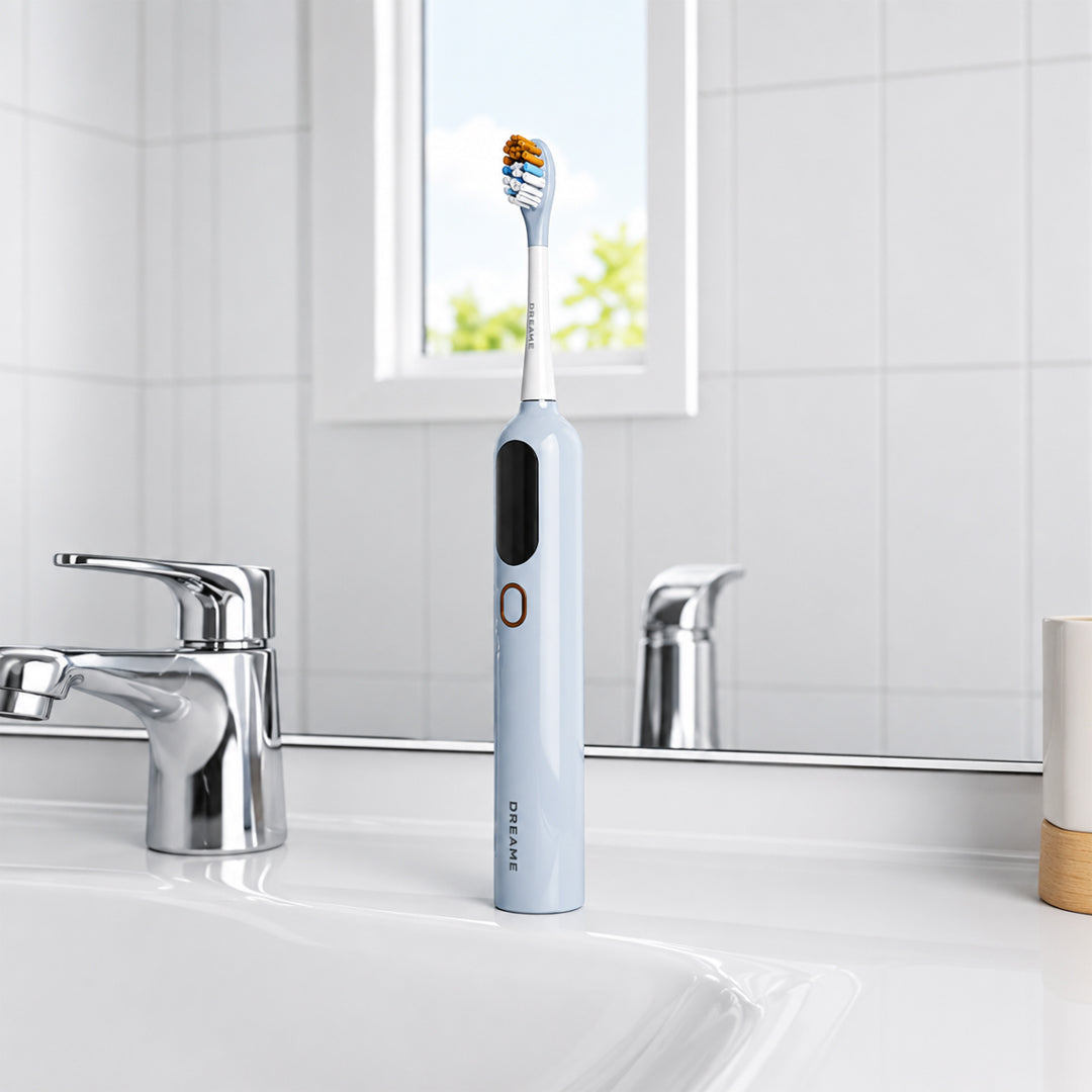 DREAME F02 Pro garsinio elektrinio dantų šepetėlio rinkinys, mėlynas