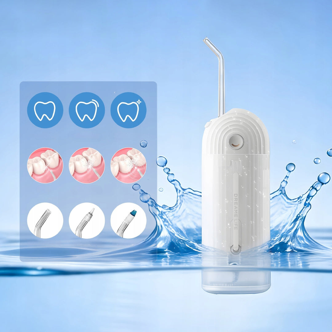 DREAME T02 Pro UV nešiojamas burnos irigatorius, baltas