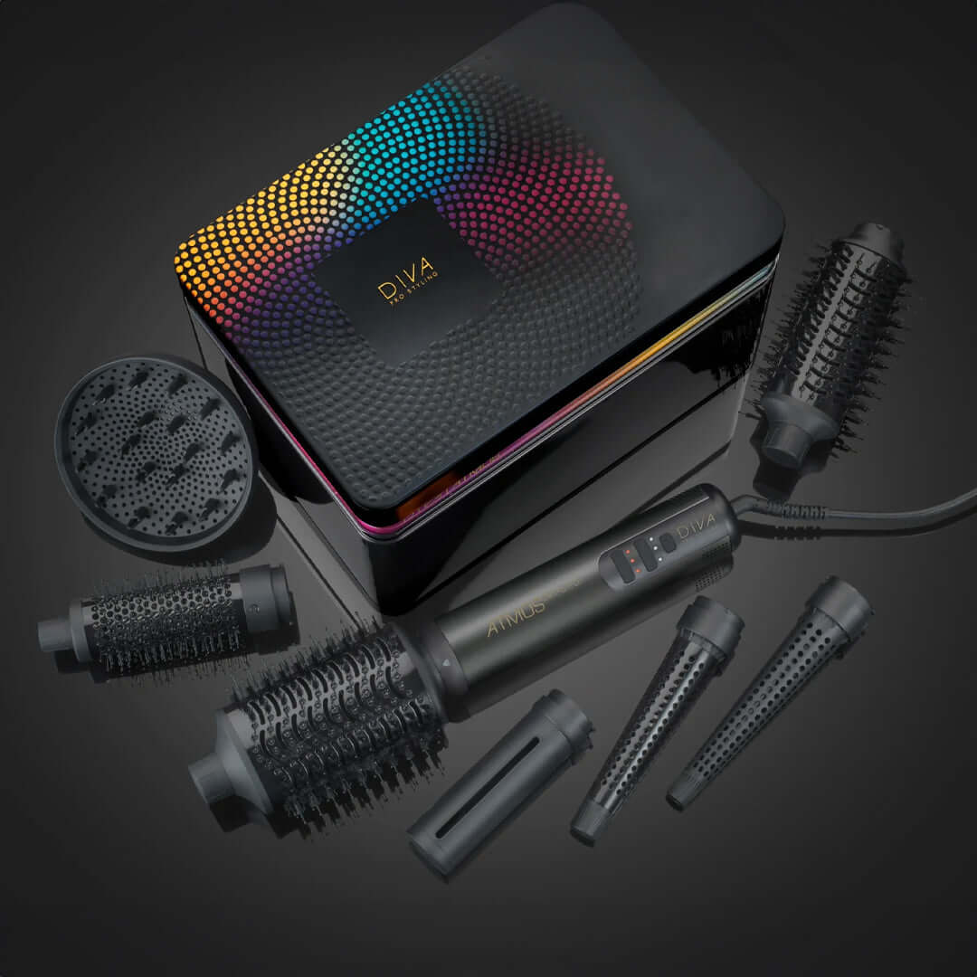 DIVA Pro Styling Atmos Dry+Style - plaukų džiovintuvas ir formuotuvas