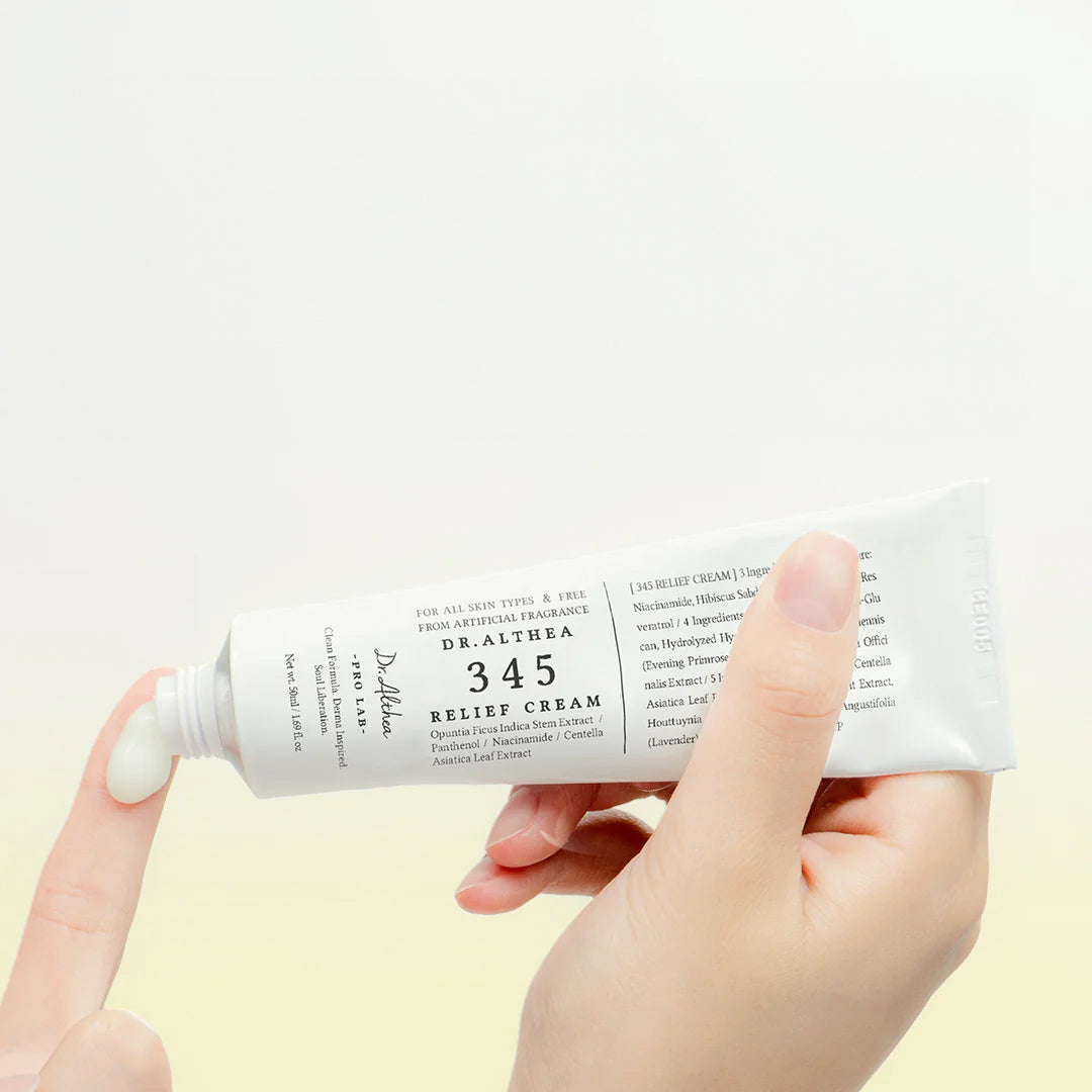 DR.ALTHEA 345 Relief Cream – atkuriamasis veido kremas, 50ml