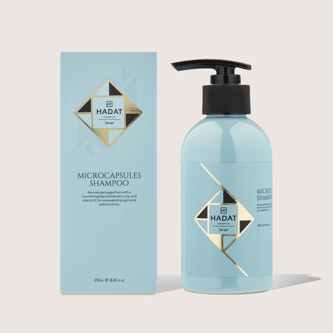HADAT Cosmetics Microcapsules Shampoo - giliai valantis šampūnas