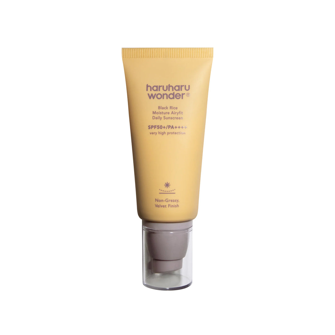 HARUHARU WONDER Black Rice Moisture Airyfit Daily Sunscreen SPF50+ PA++++ - drėkinamasis kremas nuo saulės