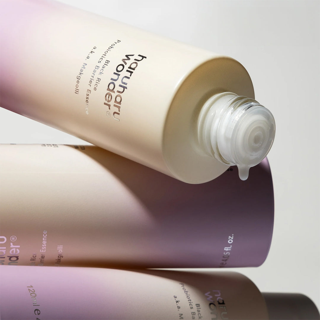 HARUHARU WONDER Black Rice Probiotics Barrier Essence a.k.a. Makgeolli - veido esencija