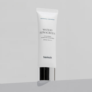 HEIMISH Moringa Ceramide Hyaluronic Hydrating Watery Sunscreen SPF50 PA++++ - apsauginis kremas nuo saulės