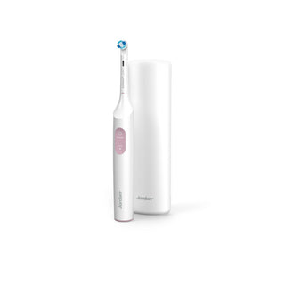 JORDAN Clean Smile - electric toothbrush with case (pink)