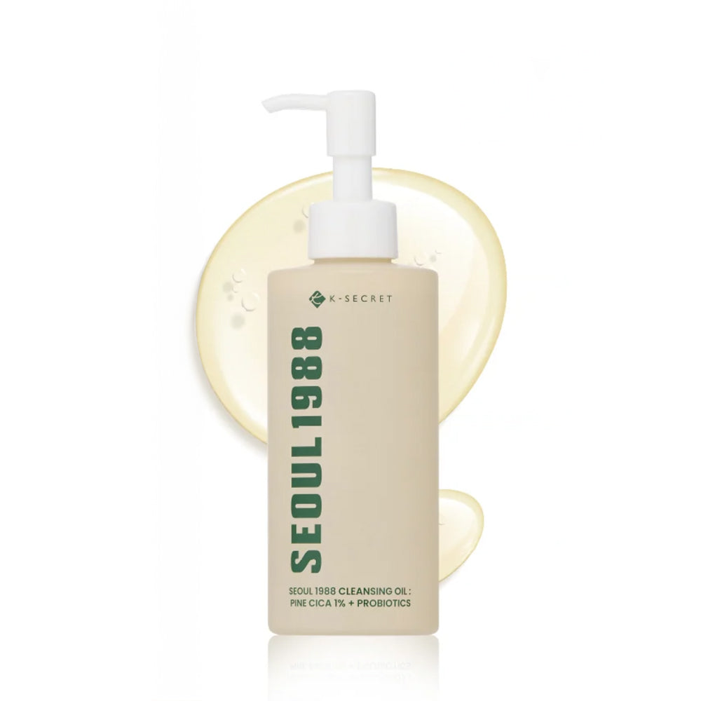 K-SECRET Seoul 1988 Pine Cica 1% + Probiotics - valomasis veido aliejus