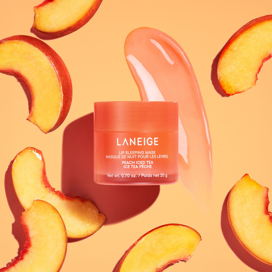 LANEIGE Lip Sleeping Mask EX Peach Iced Tea - lūpų kaukė – Bonnie