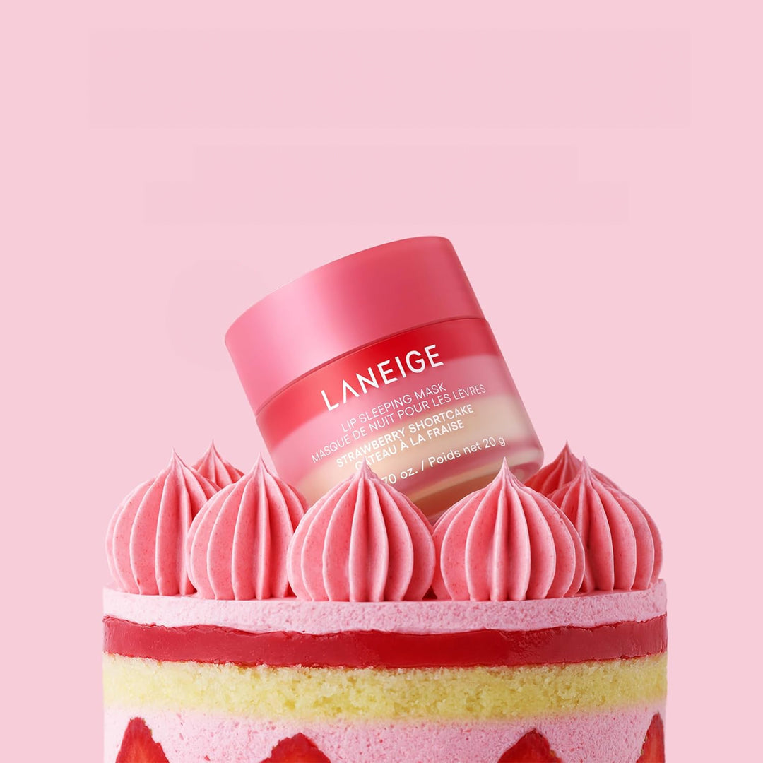 LANEIGE Lip Sleeping Mask EX Strawberry Shortcake - lūpų kaukė