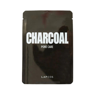 LAPCOS Daily Sheet Mask Charcoal - detoksikuojanti lakštinė veido kaukė