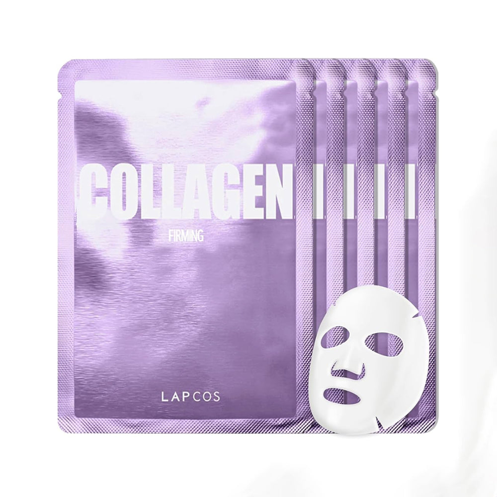 LAPCOS Daily Sheet Mask Collagen - stangrinamoji veido lakštinė kaukė