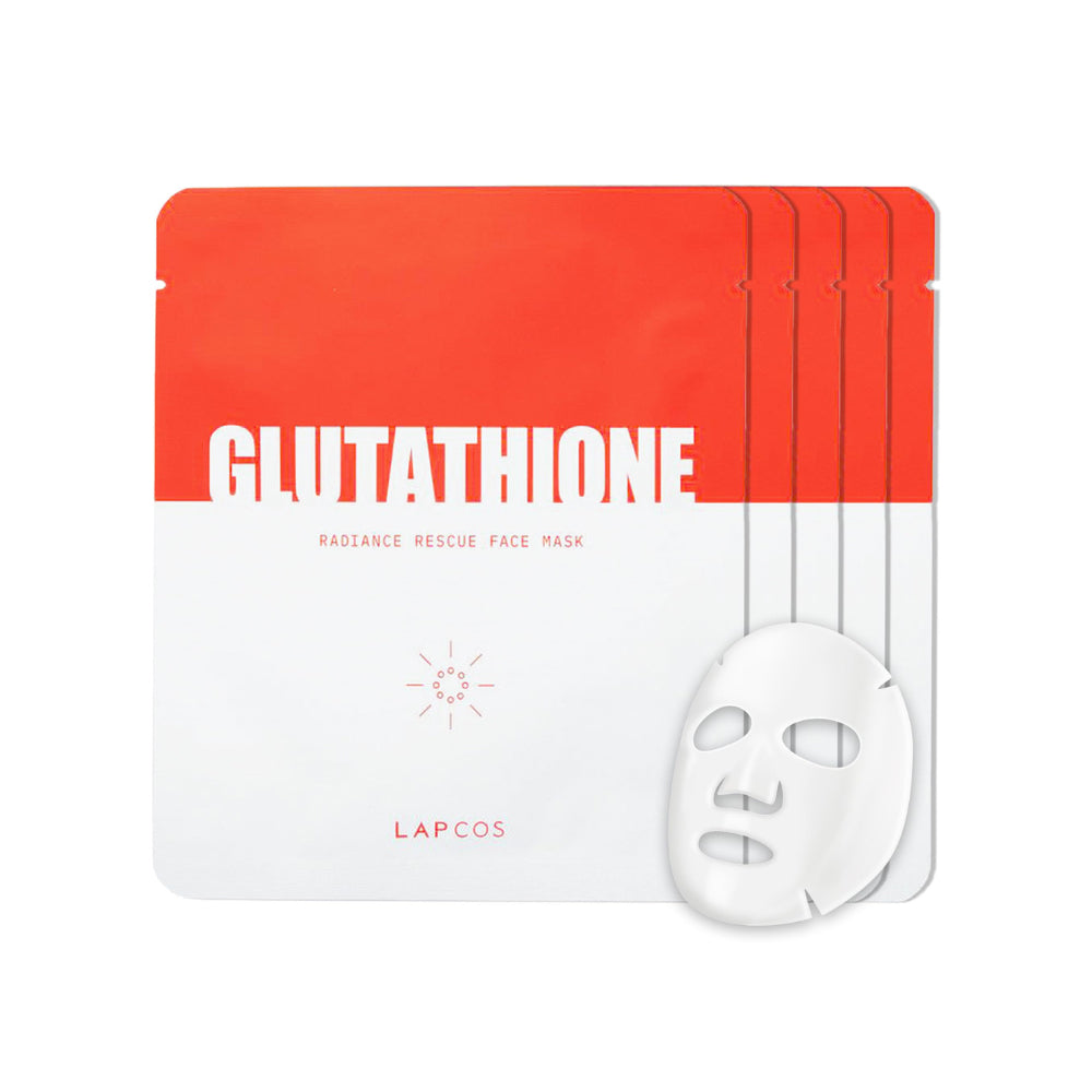 LAPCOS Glutathione Radiance Rescue Sheet Mask - lakštinė veido kaukė