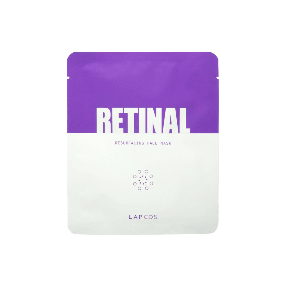 LAPCOS Retinal Resurfacing Sheet Mask - lakštinė veido kaukė