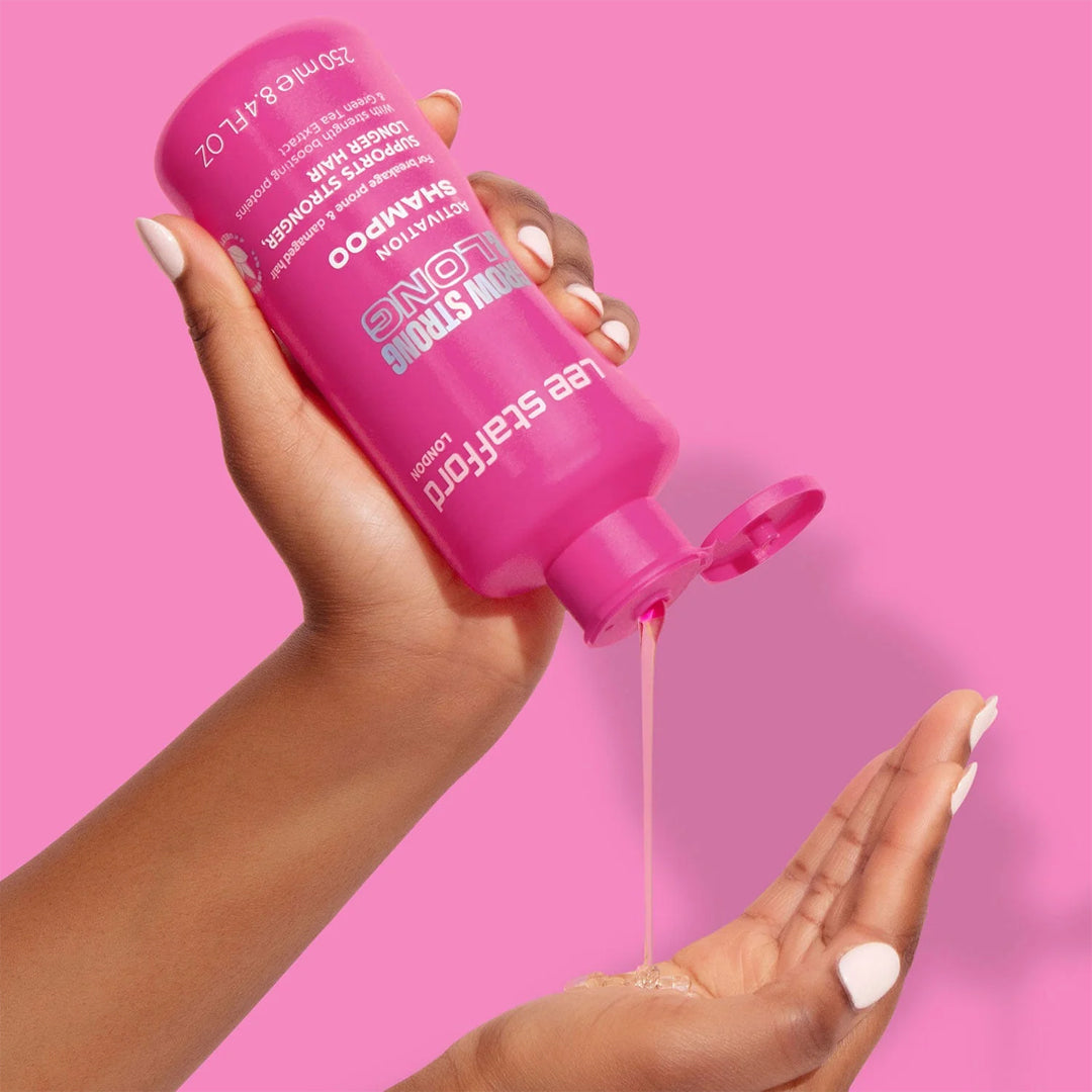 LEE STAFFORD Grow Strong & Long Activation Shampoo - šampūnas