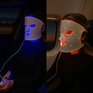 LUNNI Pro 2 - LED šviesos terapijos kaukė, balta