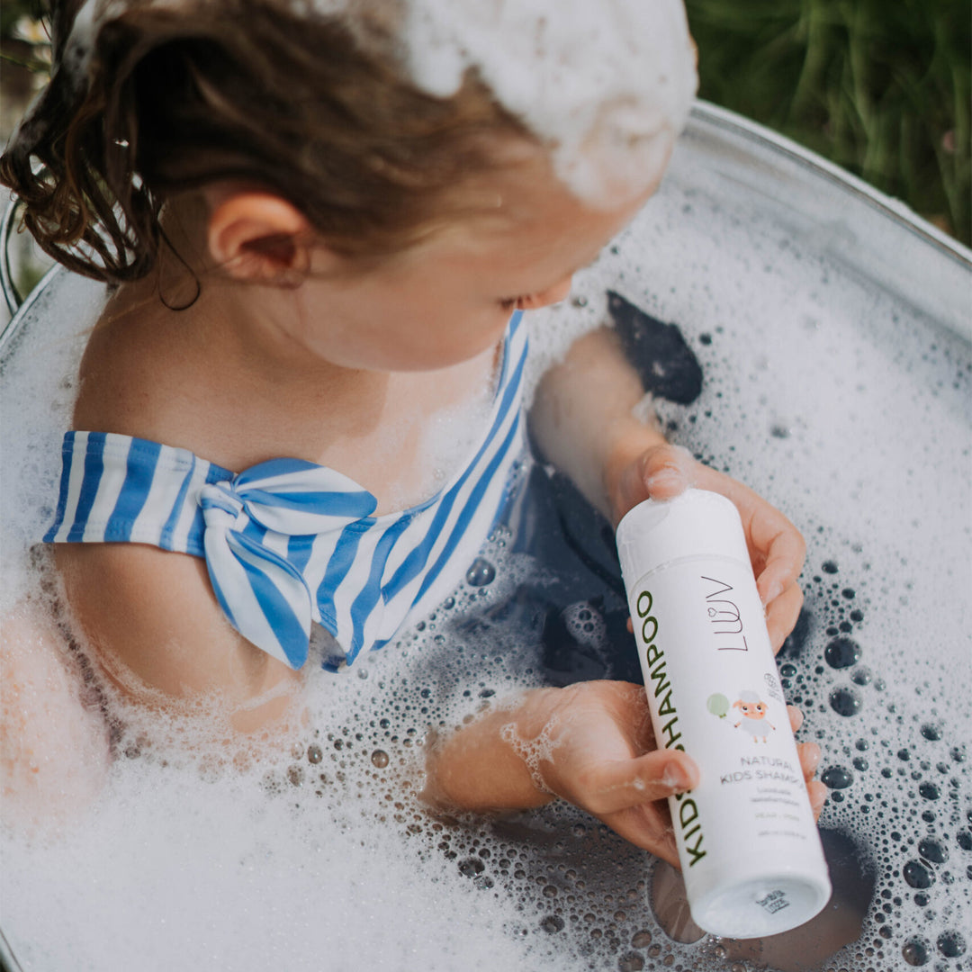 LUUV Natural Kids Shampoo Pear - šampūnas vaikams