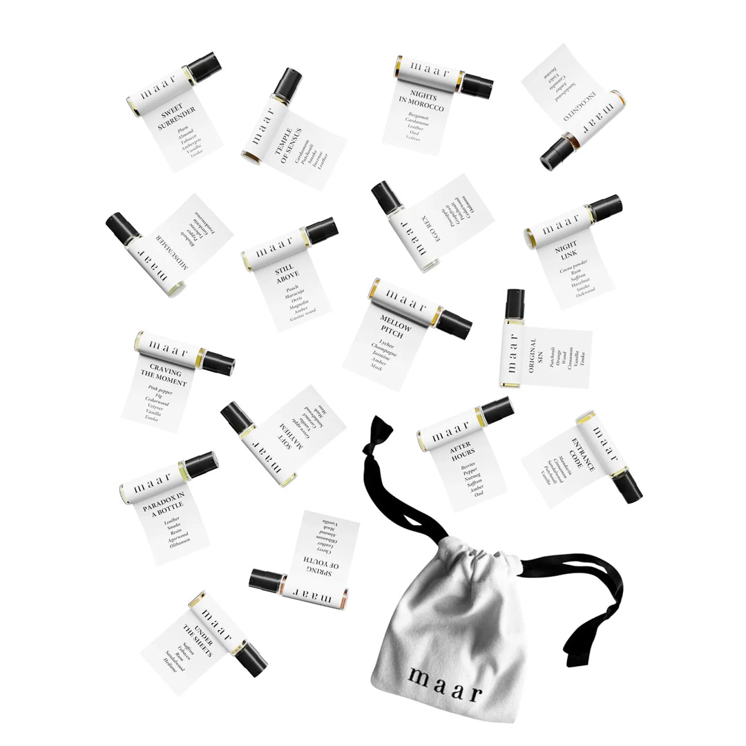 MAAR Full Discovery Set - kvepalų ekstraktų rinkinys, 17x2ml