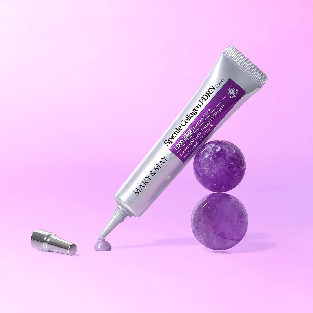 MARY&MAY Spicule Collagen PDRN Cream - regeneruojantis veido kremas