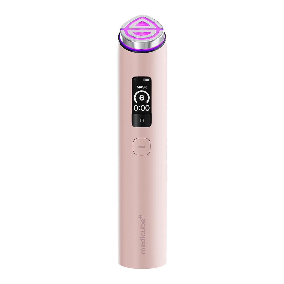 MEDICUBE AGE-R Booster Pro X2 - 7 funkcijų veido odos priežiūros aparatas, rožinis