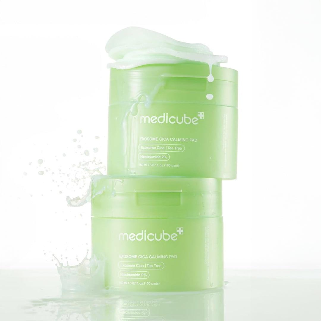 MEDICUBE Exosome Cica Calming Pad - raminantys padeliai veidui