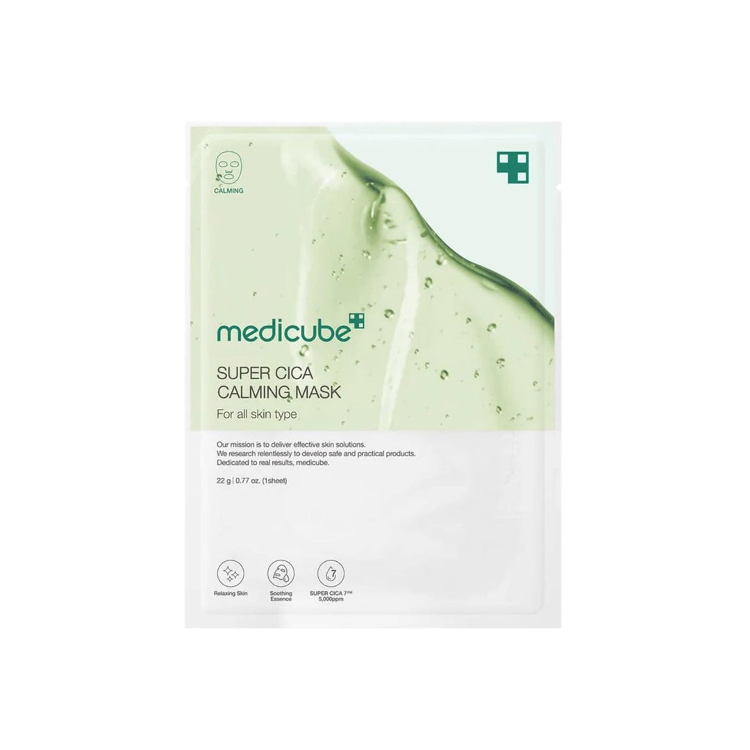 🎁 MEDICUBE Super Cica Calming Mask - raminanti veido kaukė (100% off)